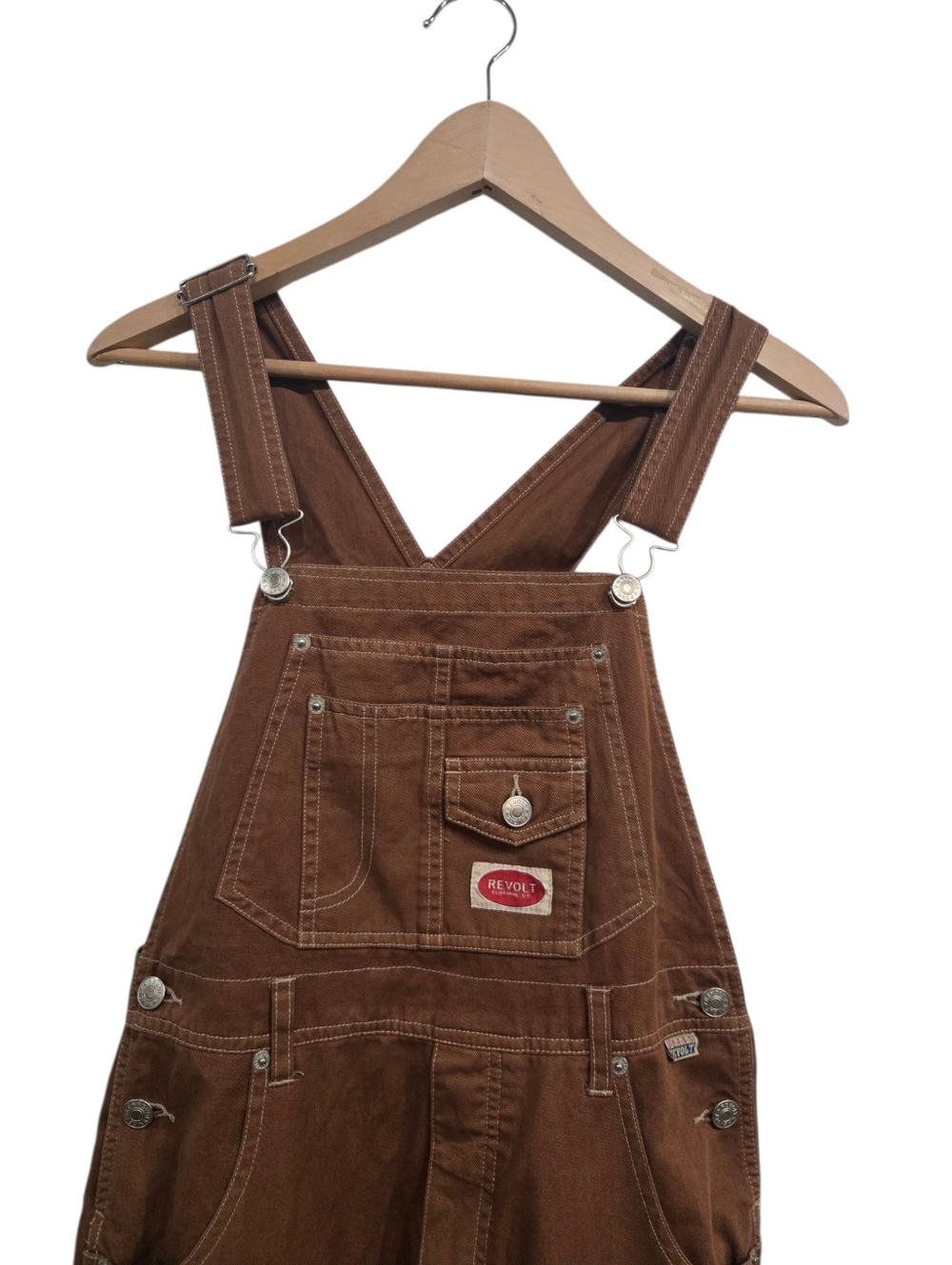 Vintage Revolt Clothing Co Bib Overalls - Picture 4 of 8